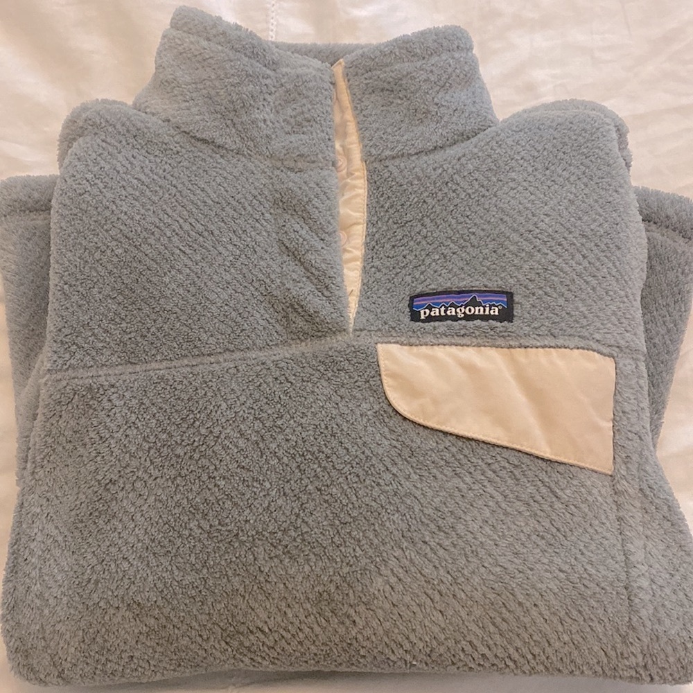Women Patagonia Pullover Sherpa.